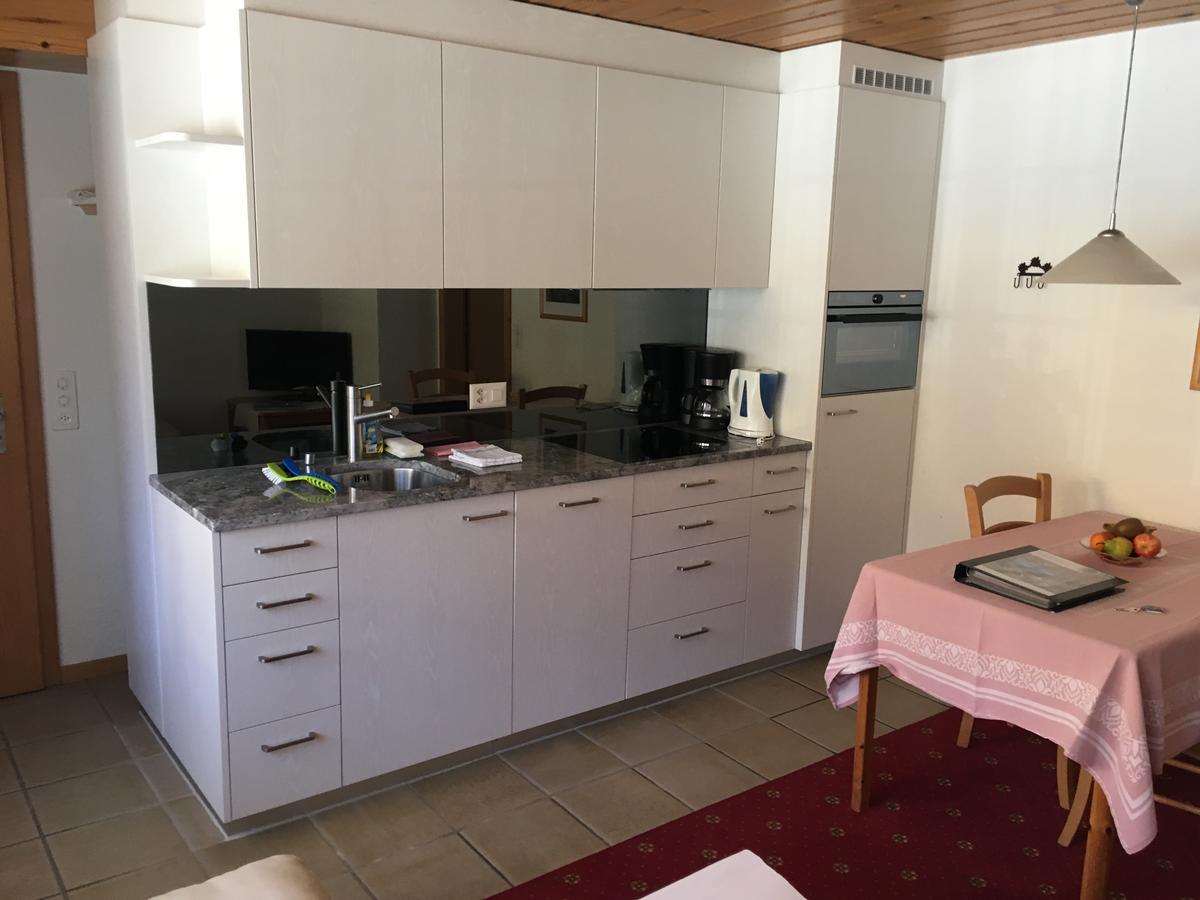 Ferienwohnungen Chalet Hohturnen グリンデルヴァルト エクステリア 写真